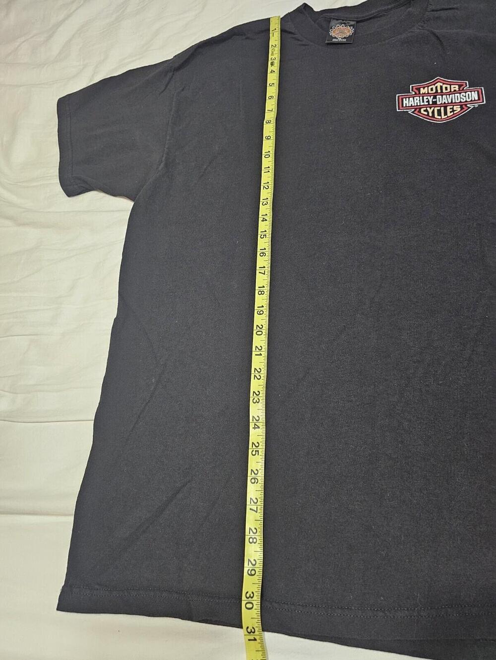 Vintage 1996 Harley Davidson Mens XL Kiss Normal Good-Bye T-shirt USA - Picture 10 of 11